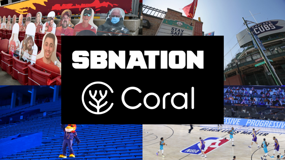 SB Nation community UI with threaded comments and composer integrated with Coral